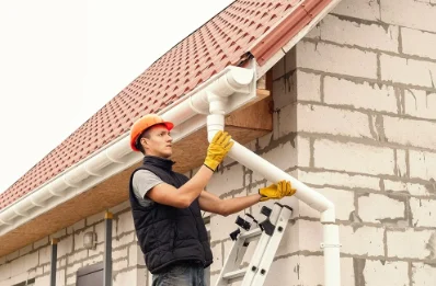 Pose et remplacement de gouttières à Vieux-Thann